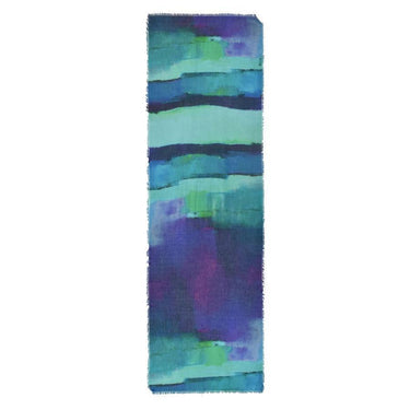Scarf - Aurora Watercolor Scarf Blue/Purple