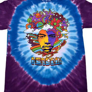 T-Shirt: Jimi Hendrix Mod Tie-dye