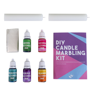 Craft Kit  - DIY Candle Marbling Kit