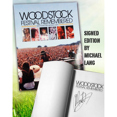 Book -'Woodstock Festival Remembered' By Jean Young. Autographed by Michael Lang (AUTOGRAPHED)