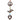 Windchimes - Metal Peace Dove & Heart Wind Chime MBH-266