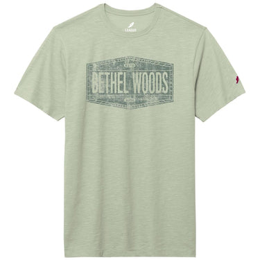T-Shirt - Bethel Woods Plate Logo Sage Green