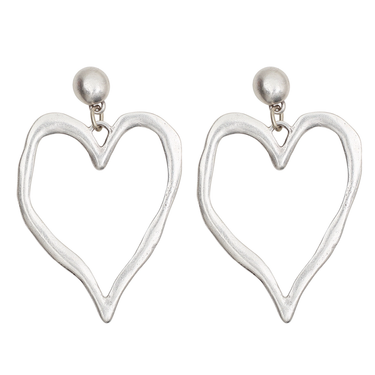 Earrings- Large Heart Earrings