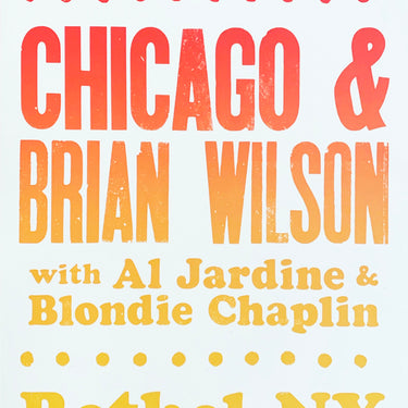 2022 Concert Poster - Chicago