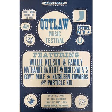 Outlaw Music Festival - Hatch Print 23