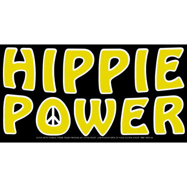 STI-HIPPIE POWER Bumper Sticker