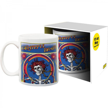 Mug: Grateful Dead Skeletons and Roses in Box