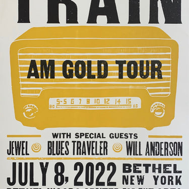 2022 Concert Poster - Train