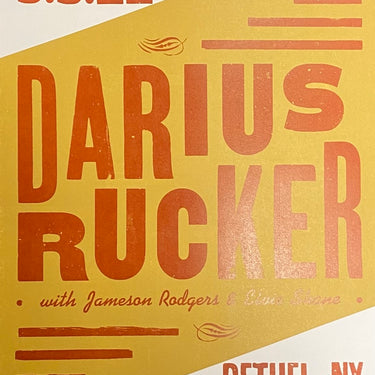 2022 Concert Poster Series - Darius Rucker