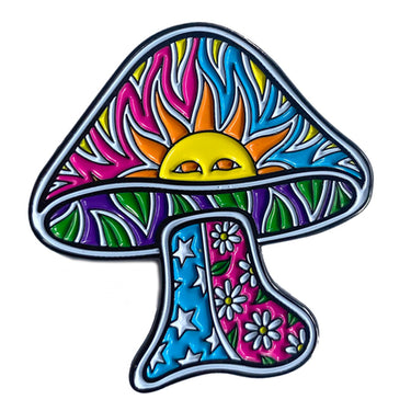 Pin - Sun Mushroom Enamel Pin