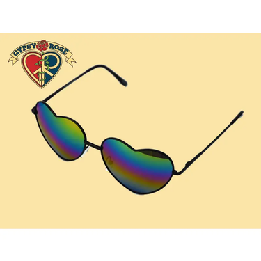 Sunglasses- Heart Rainbow