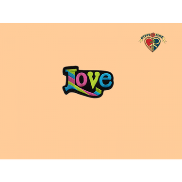 Patch - LOVE Multicolor embroidered Patch