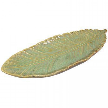 Tray - Fallen Leaf Ceramic Plate