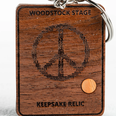 Keychain - "Peace of the Stage" Peace Sign