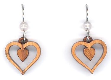 Earrings- Heart in Heart Earrings