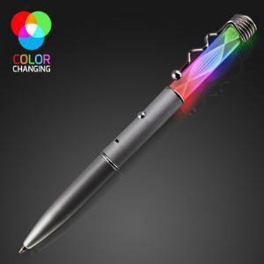 Pen - Rainbow Light Xmas Pen with Spriral