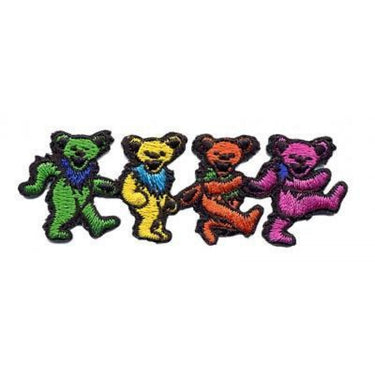 Patch -  Grateful Dead 4 Dancing Bears Large Patch