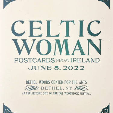 2022 Concert Posters Celtic Women